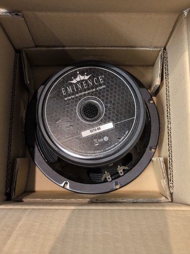 Eminence beta 225 - 225, 8"