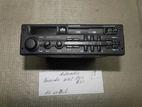 Autoradio grundig wkc 1705 rds - grundig,