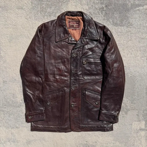Vintage marlboro lederjacke - marlboro,
