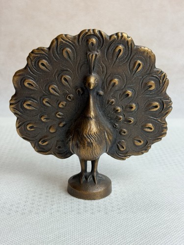 Strassacker bronze pfau figur - strassacker,