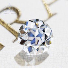 Lose Oec 8mm Weiß D VVS1 Höchste Qualität Hand Schnitt Moissanit Alt Europäische