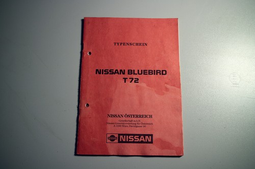 Nissan bluebird 72 - nissan,