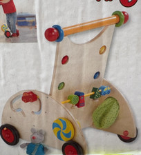 HABA Lauflernwagen Holzspielzeug Kleinkinder Babys - ohne Spielstange - NEU