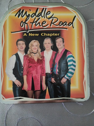 Middle the road - of,