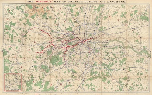 Die district karte von - die,