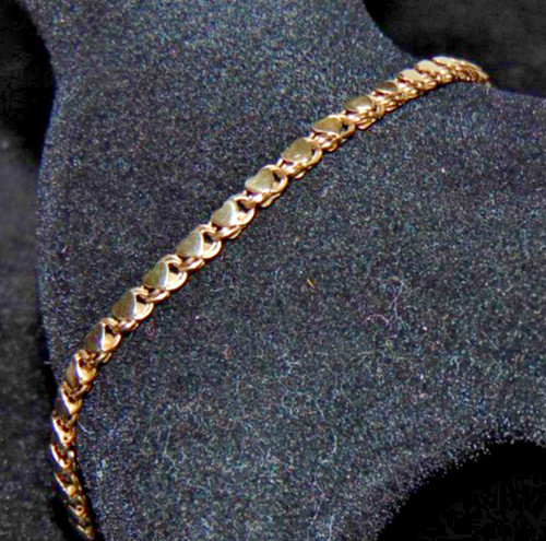 Vintage 14k gelbgold herz - gelbgold,
