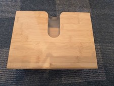 Halterung papierhandtücher Taschentuchhalter Bambus Holz Schick Papierspender 