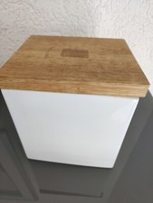 Continenta Vorratsdose Zwiebel Keramik m. Holzdeckel 18x15,5x20,5cm