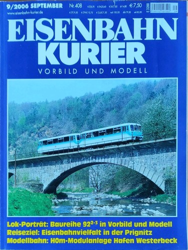 Eisenbahn kurier 2006 - kurier, 9/2006