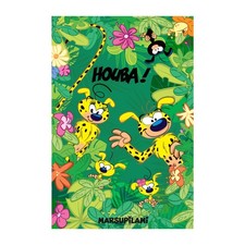 Marsupilami Mit Familie Im Dschungel Poster 20x30 cm, One size, Weiß