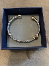 Edelstahl Vergoldet Armreif Armband Modeschmuck Bicolour Neu