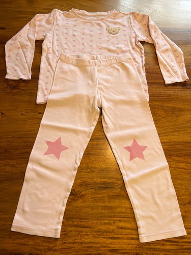 Steiff schlafanzug 122 rosa - steiff,