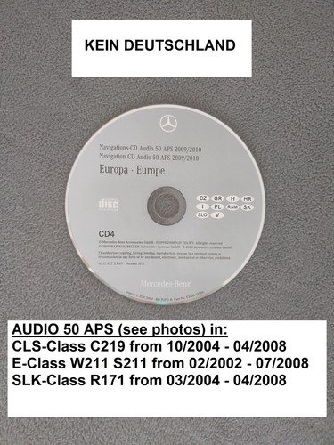 Navigation mercedes audio - cd,