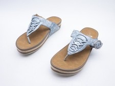rieker Damen Pantolette Sandale Halbschuh Zehentrenner Gr 39 EU Art 35304-30