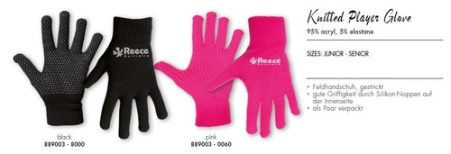 Reece knittet player glove - knittet,