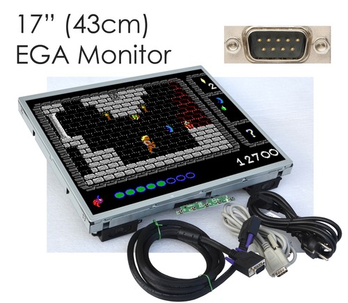 43cm ega monitor open - 17",