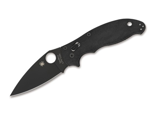 Spyderco manix s30v black - spyderco,
