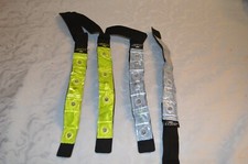 4 Reflektorbänder mit Klettverschluss