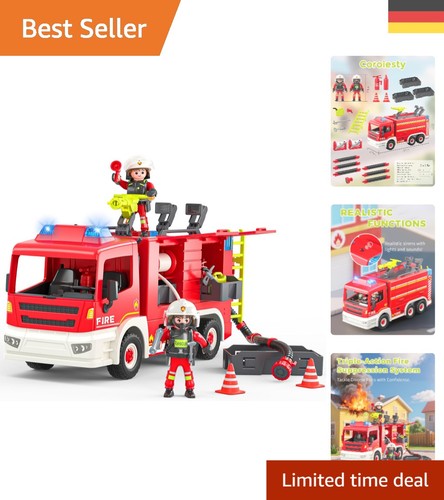 Feuerwehrwagen spielzeugset - feuerwehrwagen,