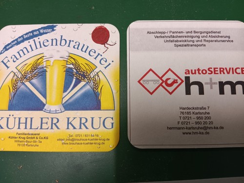 Sehr selten bierdeckel - sehr, selten: