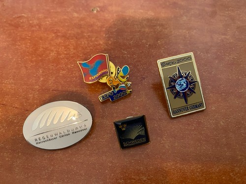 Expo 2000 hannover pins 4er - 2000,