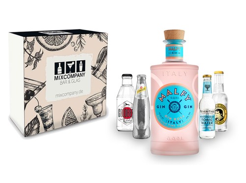 Malfy gin tonic giftbox set - malfy,
