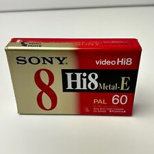 Sony video Hi8 Metal-E PAL 60 | E5-60HME | Sealed Cassette