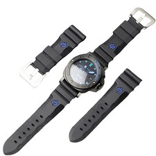 New Waterproof Watch Band Fit for Panerai Submersible Luminox Wristwatches Strap