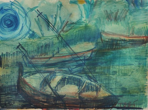 Expressionist boot seeufer - boot, am