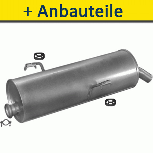 Endtopf auspuff für peugeot - auspuff+,