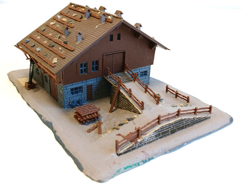 Herpa bauernhof almhaus b - herpa,