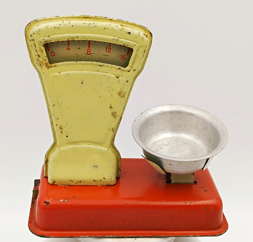 Vintage blechwaage - vintage,