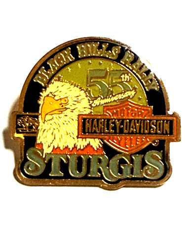 Pin harley davidson 55th - pin,