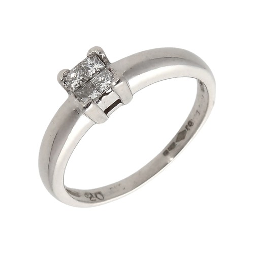 Gebrauchter cluster ring - gebrauchter, cluster-ring