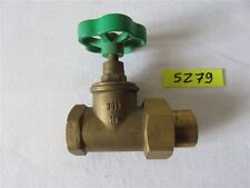 Löt Absperrventil Messing 3/4 " Absperrhahn mit Handrad Absperrschieber ND 10 
