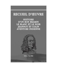Recueil d'Œuvre de Voltaire 
