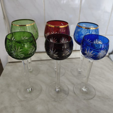 6x Dresden Crystal, Cherryglas