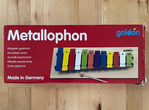Metallophon xylophon goldon - metallophon, xylophon,