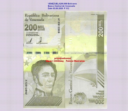 Venezuela 200000 bolivares - ,