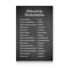 Wetterstein Alu Tafel 20x30cm