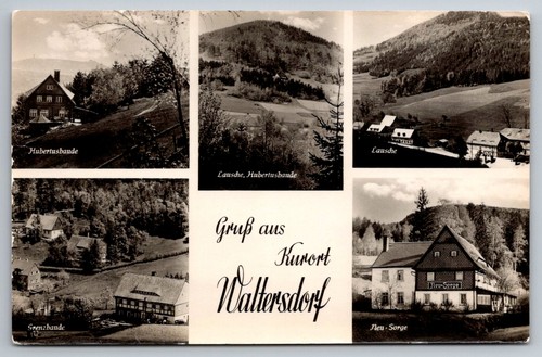 Postkarte waltersdorf - postkarte,