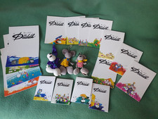 diddl sammlung: Blöcke, vollständig erhalten und Stofftiere, kaum bespielt.