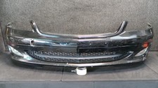 H81-400 * Mercedes W221 E-Klasse Stoßstange Vorne  197 Obsidian schwarz Met