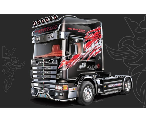 Italeri scania 164l - 1:24,
