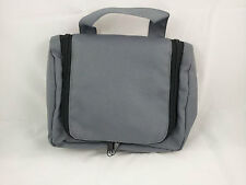 Beautycase Kosmetiktasche grau zum Aufhängen Innenraum rot abnehmb. Spiegel ..A 