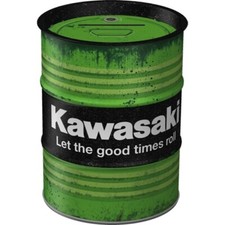 Kawasaki Motorrad Oil Spardose