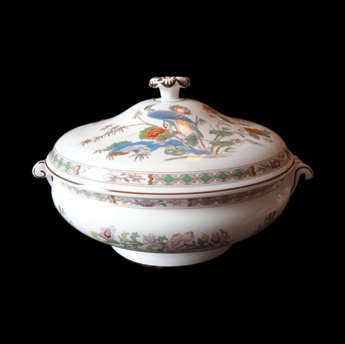 Wedgwood kutani crane terrine - wedgwood,