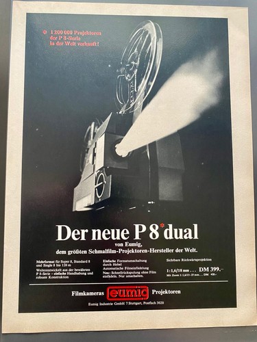 Eumig dual projektor - p8,