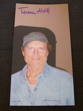 TERENCE HILL signed Autogramm