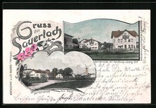 AK Sauerlach, Dorfstrasse mit